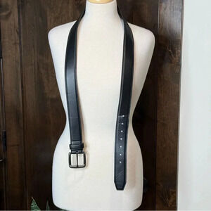 Black synthetic Leather Colombia sportswear Belt Mens Size XL 42-44 inches